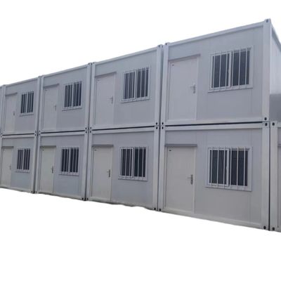 Pacote único Tamanho 600X600X300 cm e Casa de contêineres para edifício de escritórios Dormitório 20 40ft Bungalow Cabina portátil