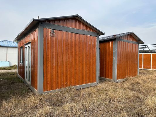 Pacote único Tamanho 600X600X300 cm e Casa de contêineres para edifício de escritórios Dormitório 20 40ft Bungalow Cabina portátil