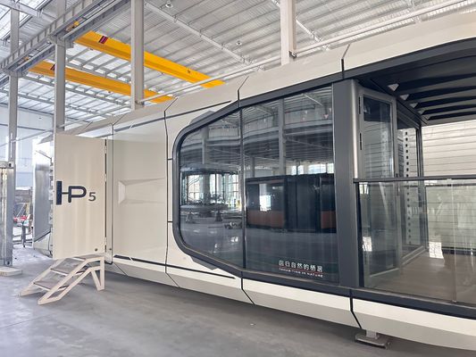 Decoração de interiores Container de espaçonave Space Capsule House com design