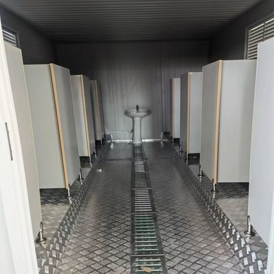Respirável 20FT/40FT Customizado Camping Mobile Toilet Toilete Portátil Toilete Móvel WC Toilete Unidade Para Venda de Deficientes