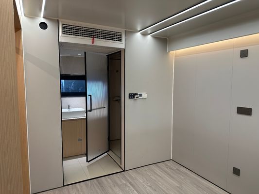 Hotel Space Capsule 2024 Design Modern Outdoor Mini Prefab Tiny Container House com layout personalizado e design de tendências