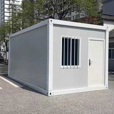 20Ft Sandwich Panel Casas de funcionários para hotel de profissional de casa de contêineres desmontáveis