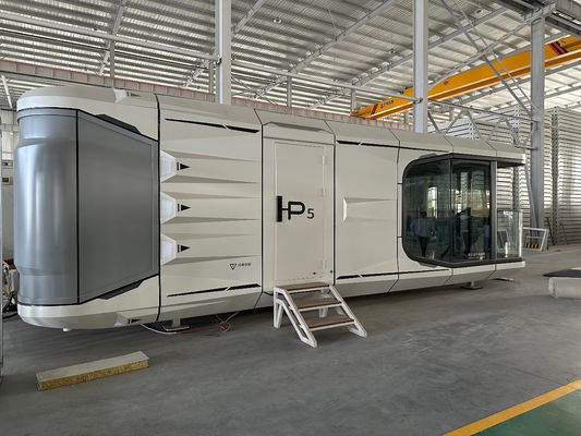 Luxury Outdoor Resort Mobile Prefab Tiny Houses Home Space Capsule Living Container House para hotel em cores personalizadas