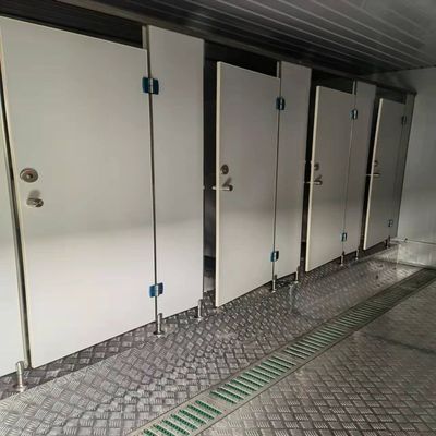 Lista final 20 40 ft Ready Made Portátil Móvel Moderno Tiny Prefab Container dobrável Banheiro com Acessórios Saco de Lixo