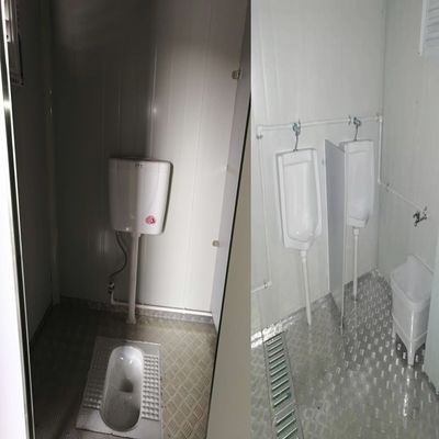 Eletricidade local padrão e 70% de economia de tempo Vantagem de contêiner Toilet Toilete portátil com recursos convenientes