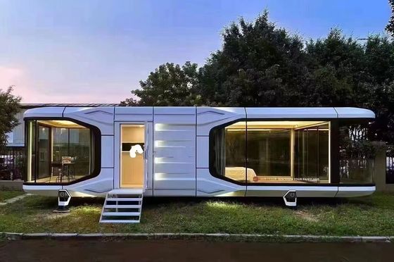 Experimente o futuro do alojamento com as nossas casas da cápsula espacial e janelas de alumínio