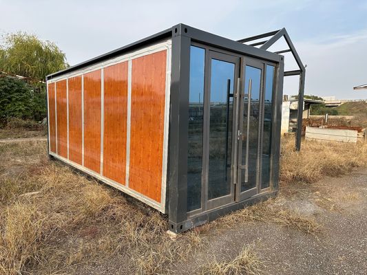 20 ft Container House Container fabricado Tiny House Container de embalagem plana para sala portátil ao ar livre