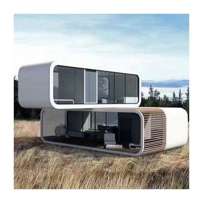 Casa cápsula espacial à prova de água e umidade A escolha perfeita para a vida modular pré-fabricada