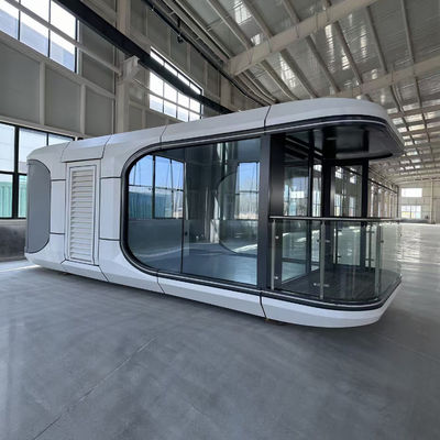 Casa de contêineres de luxo de aço Competitiva para cores personalizadas Espaço pré-fabricado exterior Cama cápsula de cama Cabine de hotel