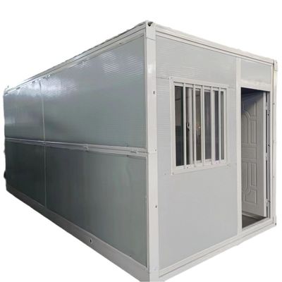 Container dobrável de 20 pés de altura Instalação rápida Casa pré-fabricada de estilo moderno e simples