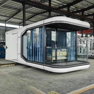 Capsula Espacial Comercial Casa Móvel Personalizada Casa Capsula para Casas de Contêineres de Aço