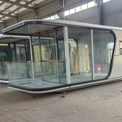 Casa pré-fabricada de alta qualidade Outdoor Instalação fácil Casa Mini Space Capsule Casa para hotel multifunção