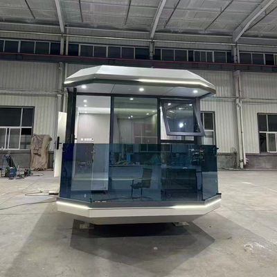 Resort Turístico Prefab Mobile Villa Space Capsule Casa pequena com tamanho personalizado e banheiro Hotel modular