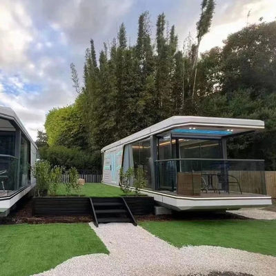 Casa de Cabine Capsula Espacial Modular Capsule Hotel de Casa Capsula Espacial com cores personalizadas e design moderno