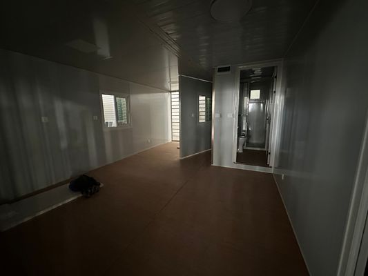 Bom isolamento térmico 20 Ft 40 Ft Container Desmontável Casa Flexível montar casas pré-fabricadas com 15-30 anos de vida útil