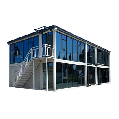 Fornecer Moderno Design Estilo Casa Container pré-fabricada feita de aço galvanizado 180g em Fascinating