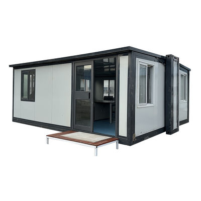 Casa de contêiner móvel de 20 pés com design contemporâneo