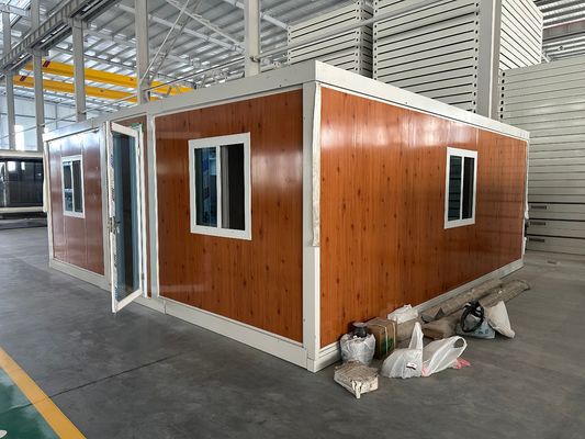 Casa de contêineres expansível de montagem fácil Construir casa de contêineres pré-fabricada modular expansível com múltiplas funções
