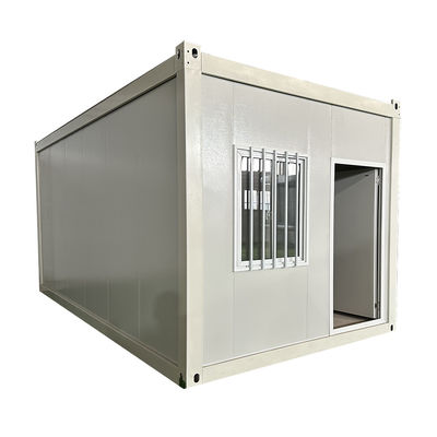 Contêiner de embalagem plana portátil Design moderno para transporte rápido e fácil para a casa pré-fabricada