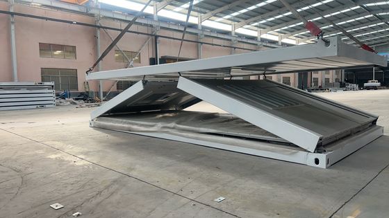 20ft 30ft 40ft ready made geração de aço estrutura de fibra de vidro telhado de contêiner dobrável casa para apartamento multiuso