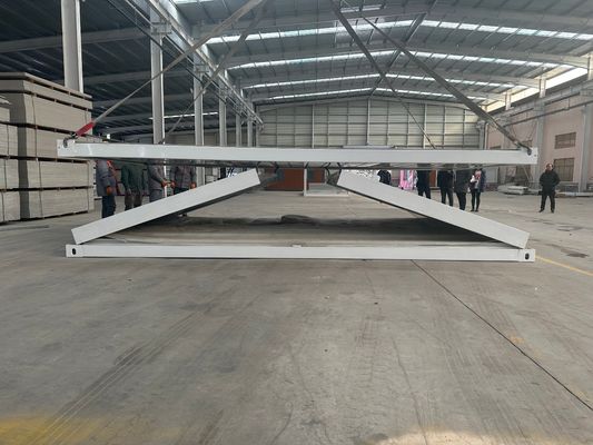 Atualização Construção rápida 20ft 30ft 40ft Modular personalizado vidro à prova d'água Lata Sandwich Painel Container dobrável Casa com 1