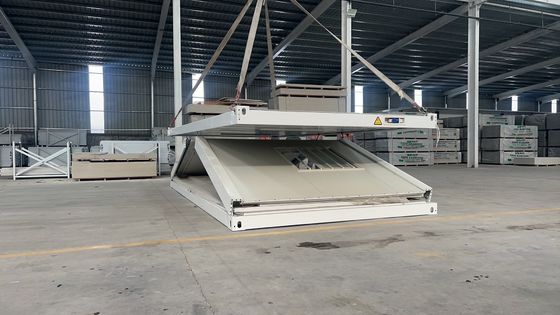 Atualização Construção rápida 20ft 30ft 40ft Modular personalizado vidro à prova d'água Lata Sandwich Painel Container dobrável Casa com 1
