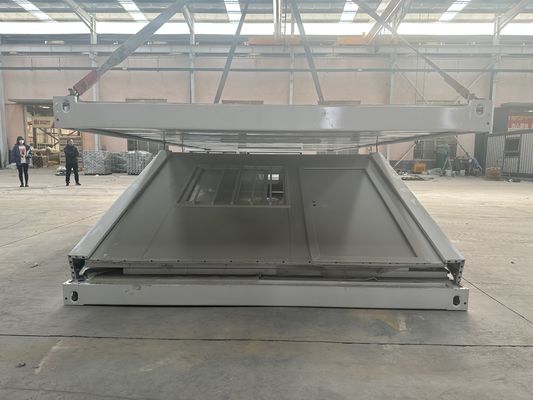 Econômico Multi-Role personalizado pré-fabricado 20ft 40ft painel de sanduíche casa de contêiner dobrável com estrutura de aço galvanizado