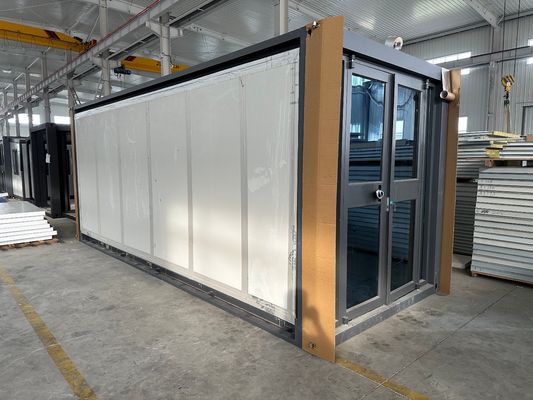 40ft Detachable Expandable Fireproof Steel Villa Tipo Container Casa Multifunção com cor personalizada