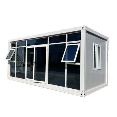 Cor personalizada 20 Ft Container Detachable Hotel com estrutura modular de aço e portavel pré-fabricado casa casa de contêineres