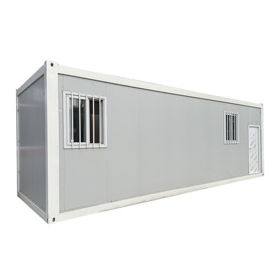 Casa de contêineres pré-fabricada de 20 pés 40 pés Moderno estilo simples Hotel de transporte de carga Casa de contêineres fácil de montar Casa de contêineres de embalagem plana