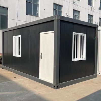 Campamento de trabalhadores Casa pré-fabricada moderna e forte Casa de contêineres removível pré-fabricada modular