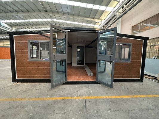 Estilo Contemporâneo Espaço Desmontável de 20 pés Casa Expandivel Quente Edifício Modular Prefabricado Casa com Piso de Painel Sandwich