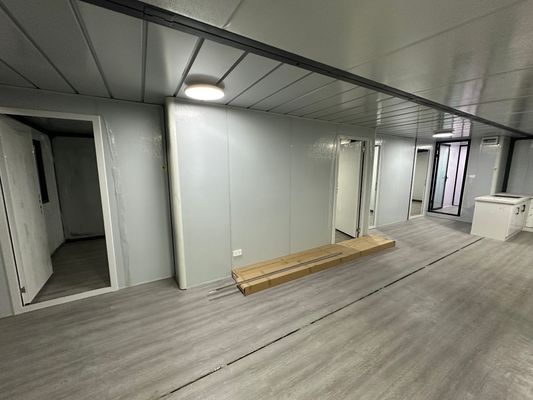 Estilo Contemporâneo Espaço Desmontável de 20 pés Casa Expandivel Quente Edifício Modular Prefabricado Casa com Piso de Painel Sandwich