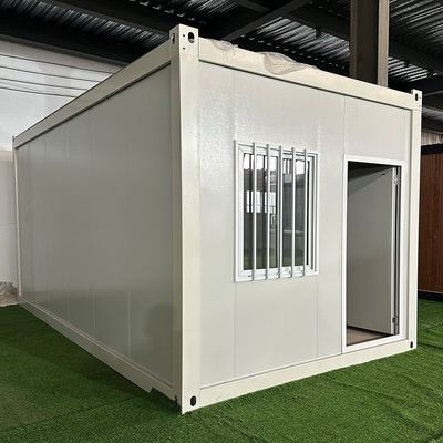 Estilo de design contemporâneo Instalação rápida Painel de sanduíche plano pré-fabricado Casa de contêiner Casas para hospital