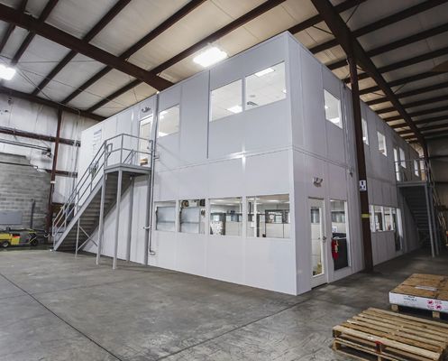 Estilo de design contemporâneo Instalação rápida Painel de sanduíche plano pré-fabricado Casa de contêiner Casas para hospital
