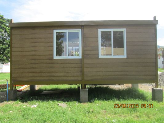 Container de alta resistência ao vento Casa pré-fabricada profissional Casa plana personalizável Casas para hotéis Resort Habitação Habitação