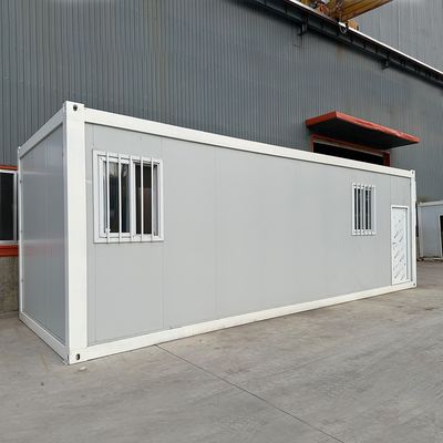 Fácil de montar aço Flat Pack Mobile Storage Painel de sanduíche Container pré-fabricado para viver Casa Design contemporâneo