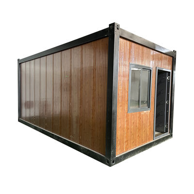 Escritório pronto para viver 20ft 30ft 40ft Instalação rápida Casa de contêineres de embalagem plana Casas de contêineres pré-fabricadas à prova de furacão