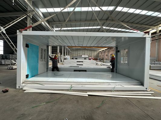 Casa Modular de Fornecimento Direto Estrutura de Aço Pré-fabricada Container Plegavel Casa Personalizada Para a Austrália
