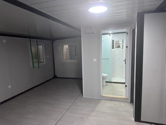 Janela de alumínio 3 quartos portátil pré-fabricado casa de contêineres expansível para quartos ao ar livre proteção ambiental reciclar