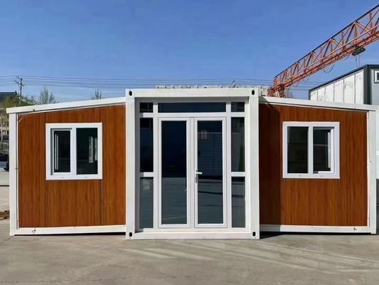 Edifício de escritórios Container portátil estendível Casa 20Ft Casas pré-fabricadas Casa de contêineres expansível com design de layout livre
