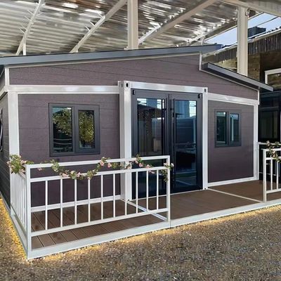 Edifício de escritórios Container portátil estendível Casa 20Ft Casas pré-fabricadas Casa de contêineres expansível com design de layout livre