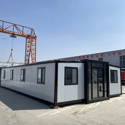 Edifício de escritórios Container portátil estendível Casa 20Ft Casas pré-fabricadas Casa de contêineres expansível com design de layout livre