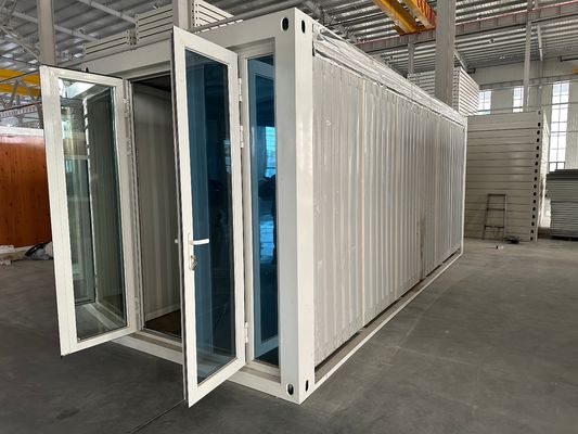 Edifício de escritórios Container portátil estendível Casa 20Ft Casas pré-fabricadas Casa de contêineres expansível com design de layout livre