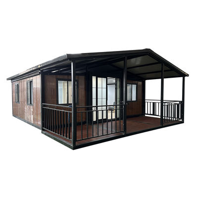 Villa moderna 20 ft 30ft 40ft móvel casa de contêiner expansível casas ecológicas pré-fabricadas com banheiro e cozinha