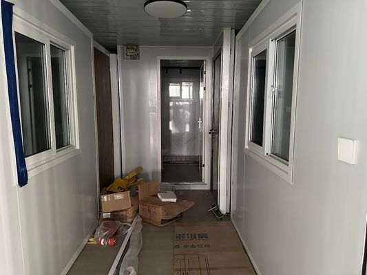 Villa moderna 20 ft 30ft 40ft móvel casa de contêiner expansível casas ecológicas pré-fabricadas com banheiro e cozinha