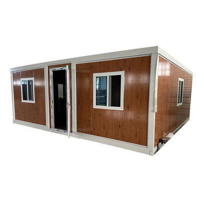 Villa rápida construção 20 pés 30 pés 40 pés casas móveis de contêineres expansíveis com cozinha