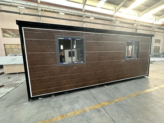 Villa rápida construção 20 pés 30 pés 40 pés casas móveis de contêineres expansíveis com cozinha