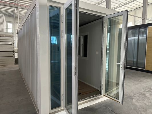 Villa rápida construção 20 pés 30 pés 40 pés casas móveis de contêineres expansíveis com cozinha