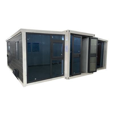 40FT ou painel de sanduíche personalizado Container de casa expansível Sala de estar e banheiro quente
